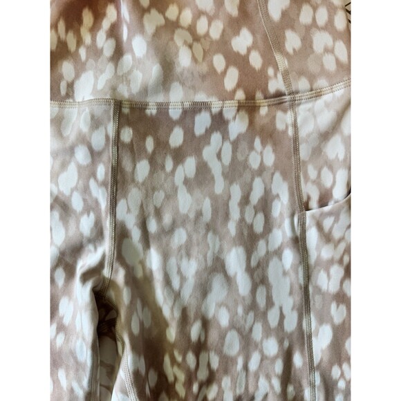 Fabletics OASIS PureLuxe High Waisted Leggings Spotted Doe Print Size L NWT - Picture 3 of 6